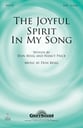 The Joyful Spirit in My Song SATB choral sheet music cover